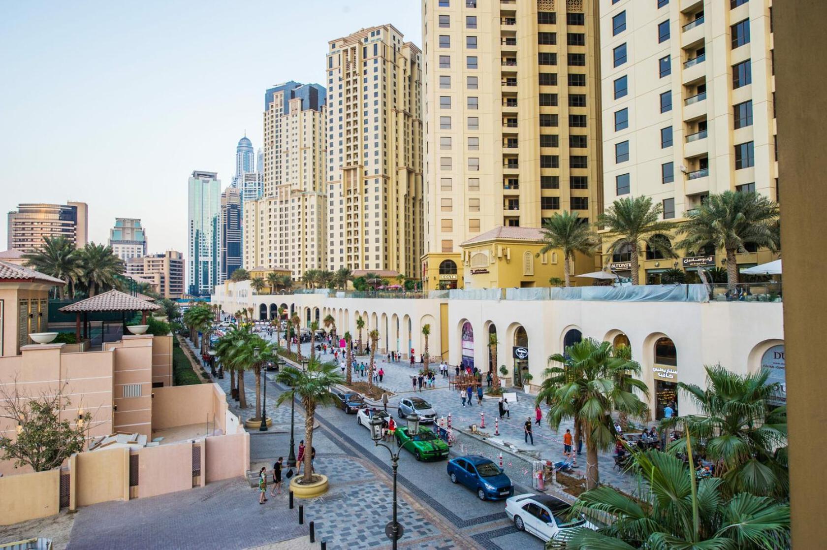 Apartmán Happy Academia Jbr Dubaj Exteriér fotografie