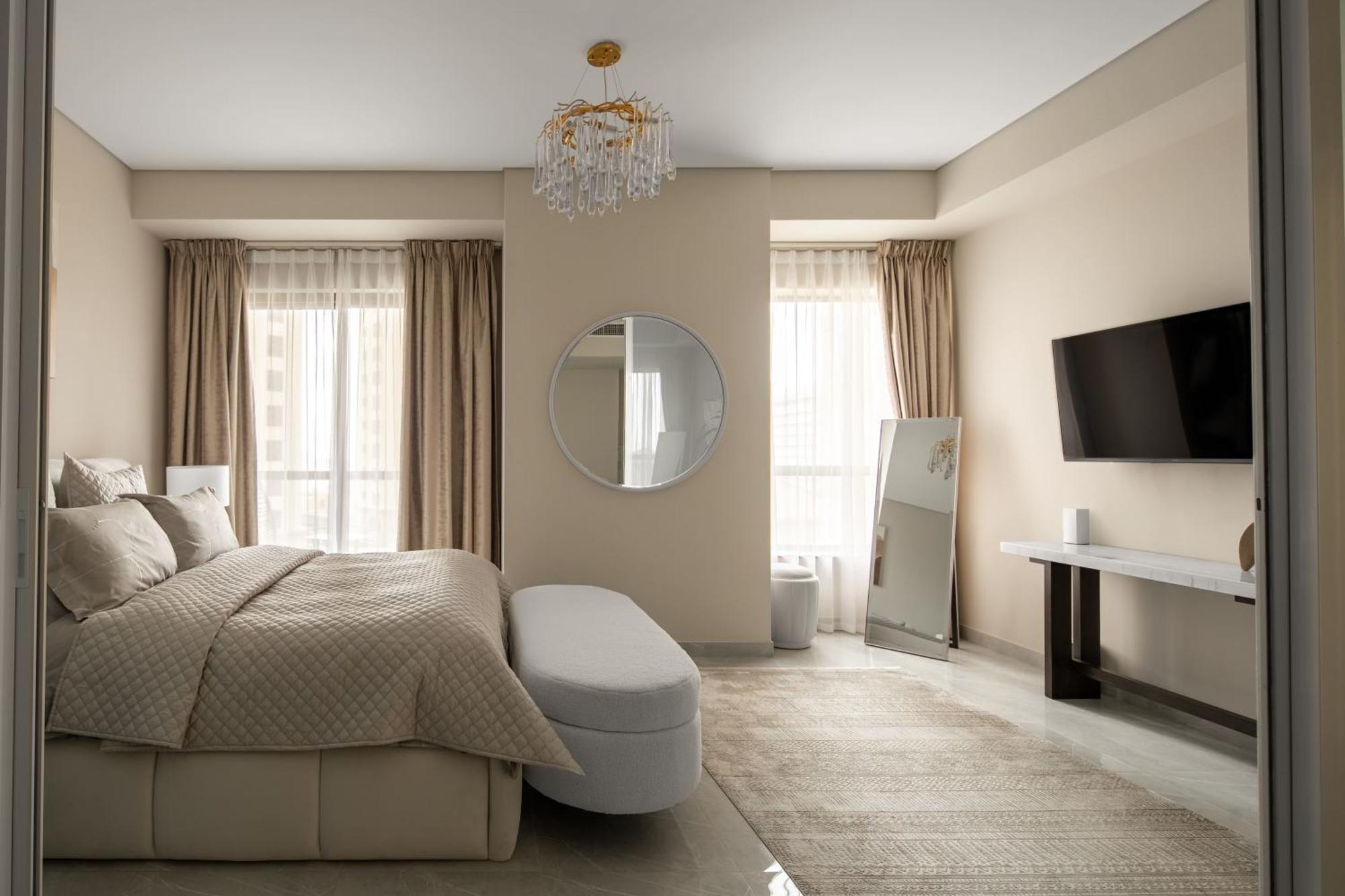 Apartmán Happy Academia Jbr Dubaj Exteriér fotografie