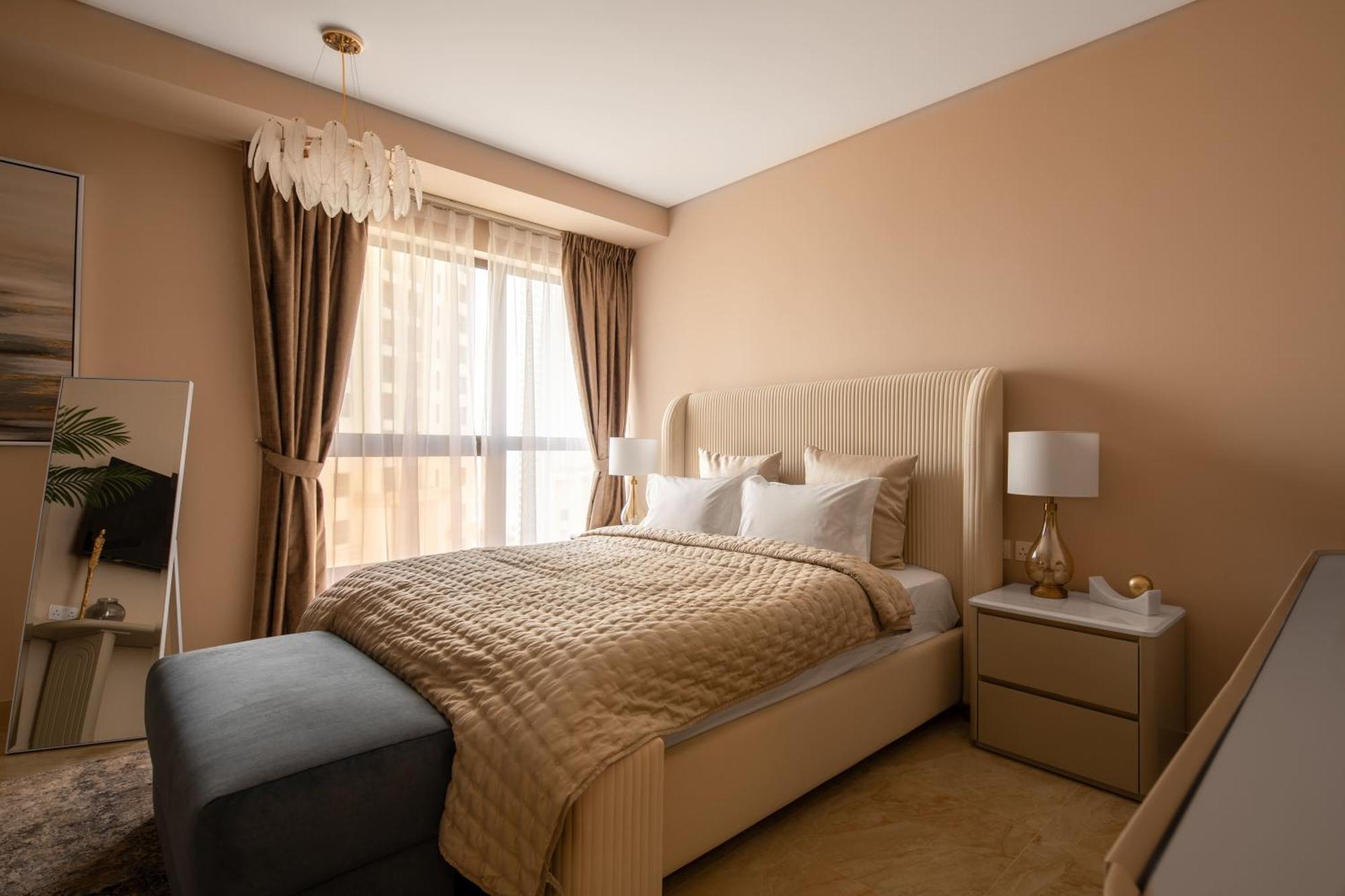Apartmán Happy Academia Jbr Dubaj Exteriér fotografie