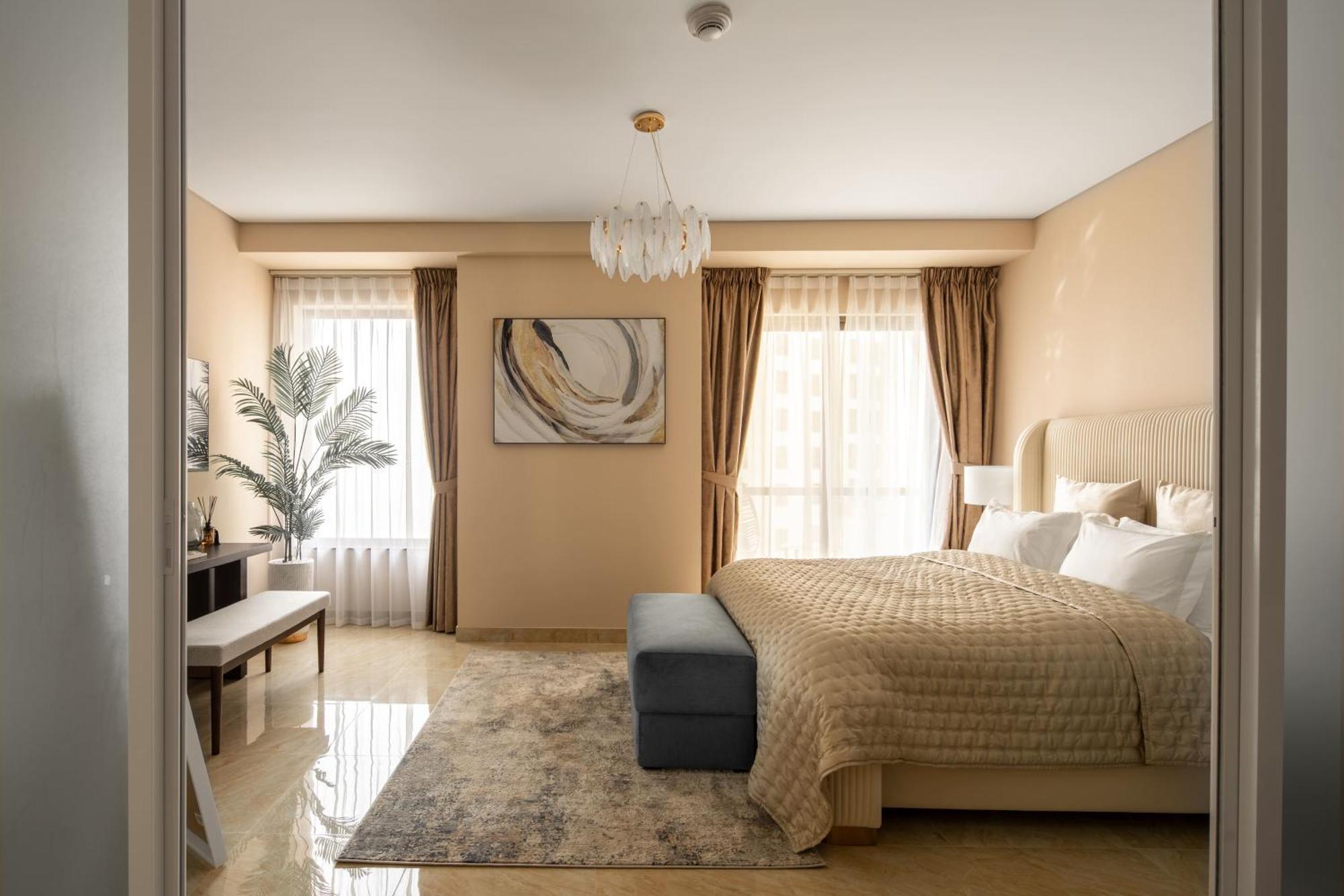 Apartmán Happy Academia Jbr Dubaj Exteriér fotografie