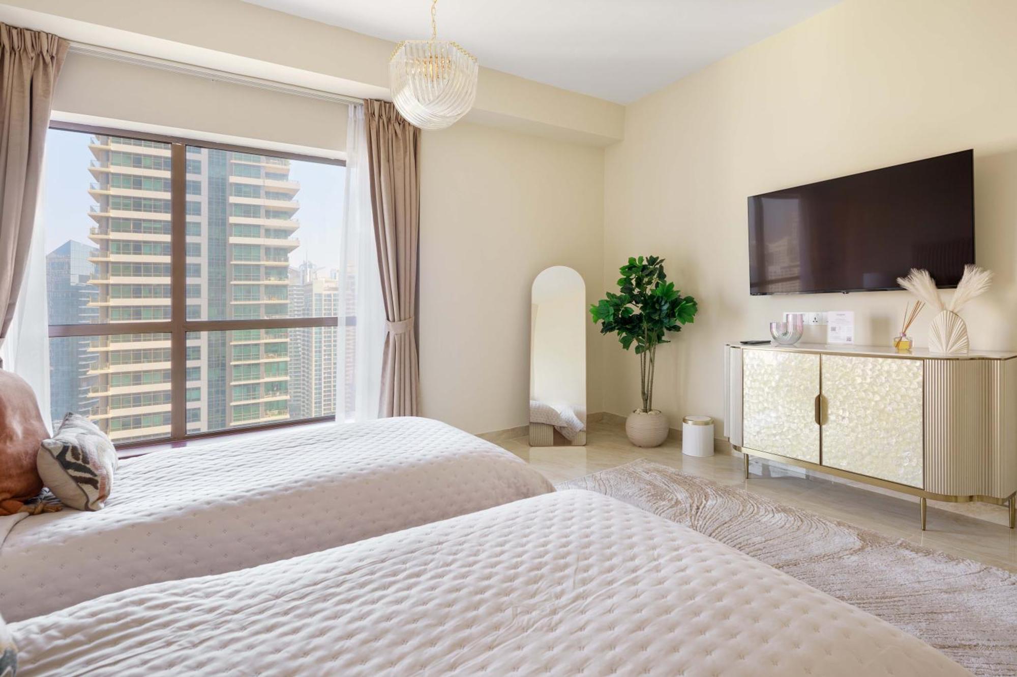 Apartmán Happy Academia Jbr Dubaj Exteriér fotografie